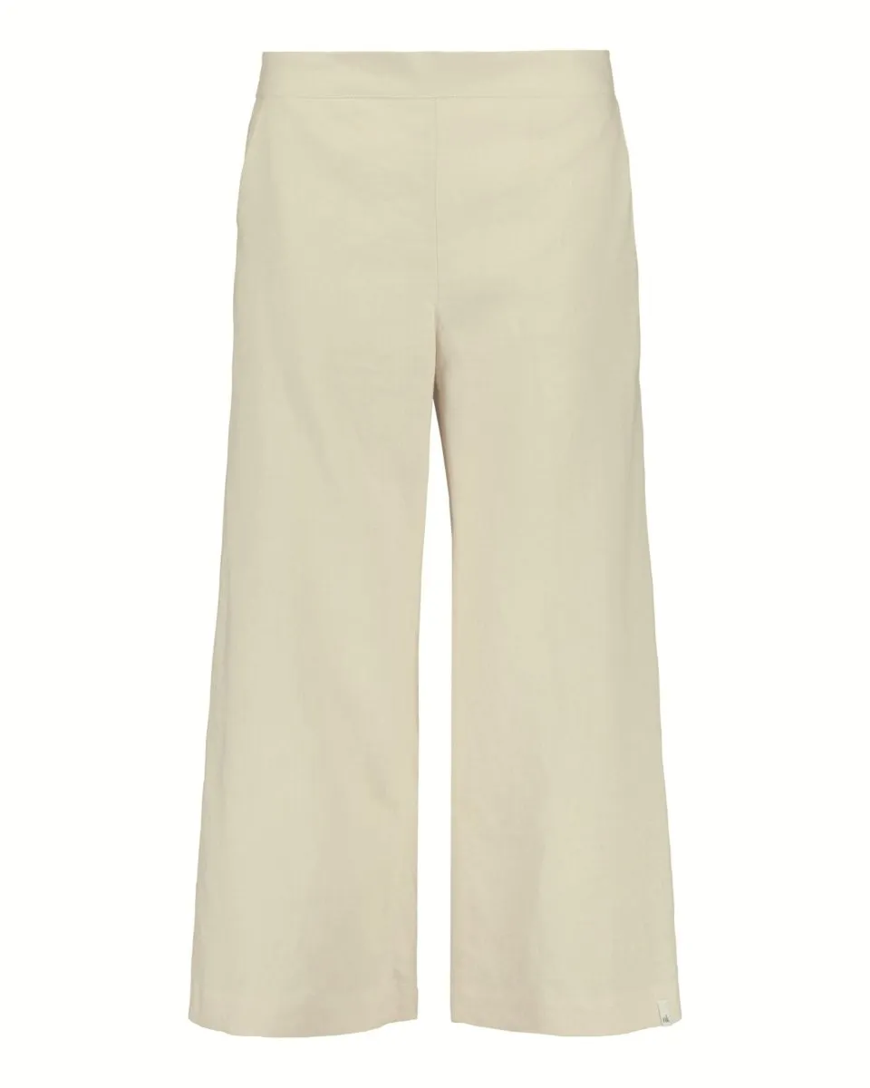 Culottes Linen Trousers Sandshell Beige sold by Ivalo.com product image thumbnail 2