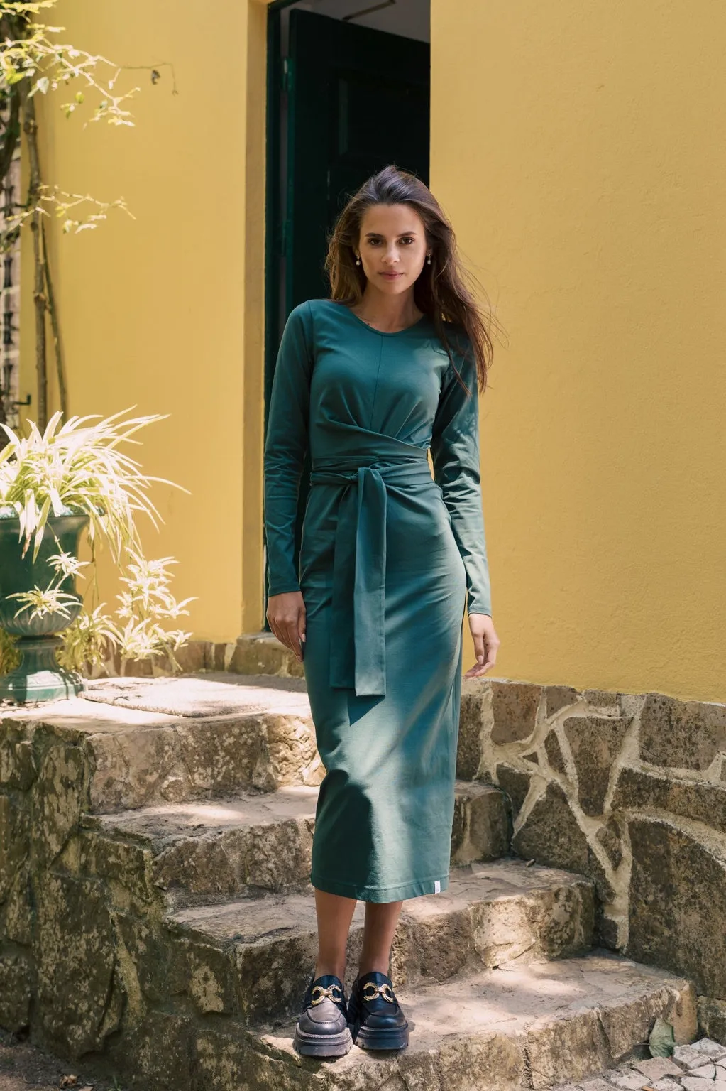 Zoey Dress Evergreen sold by Ivalo.com product image thumbnail 4