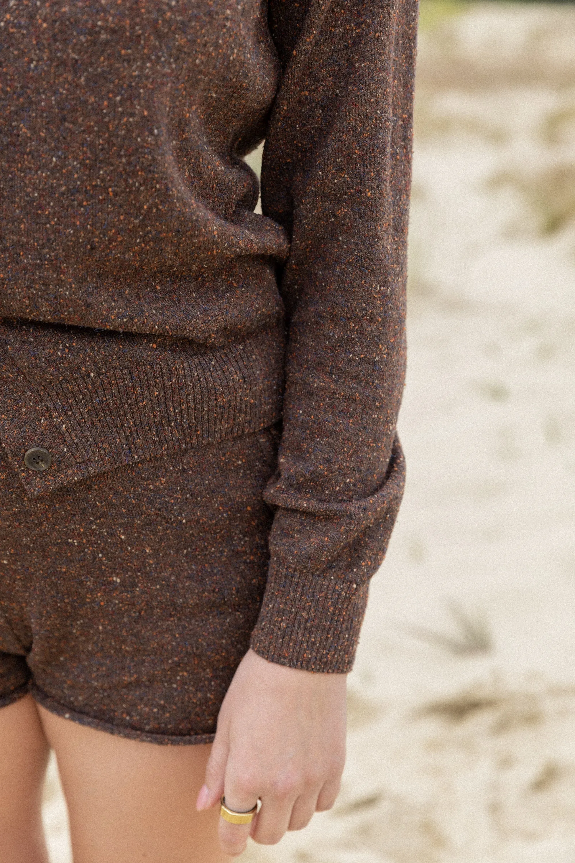 Sabbia Cardigan Chocolate sold by Ivalo.com product image thumbnail 3