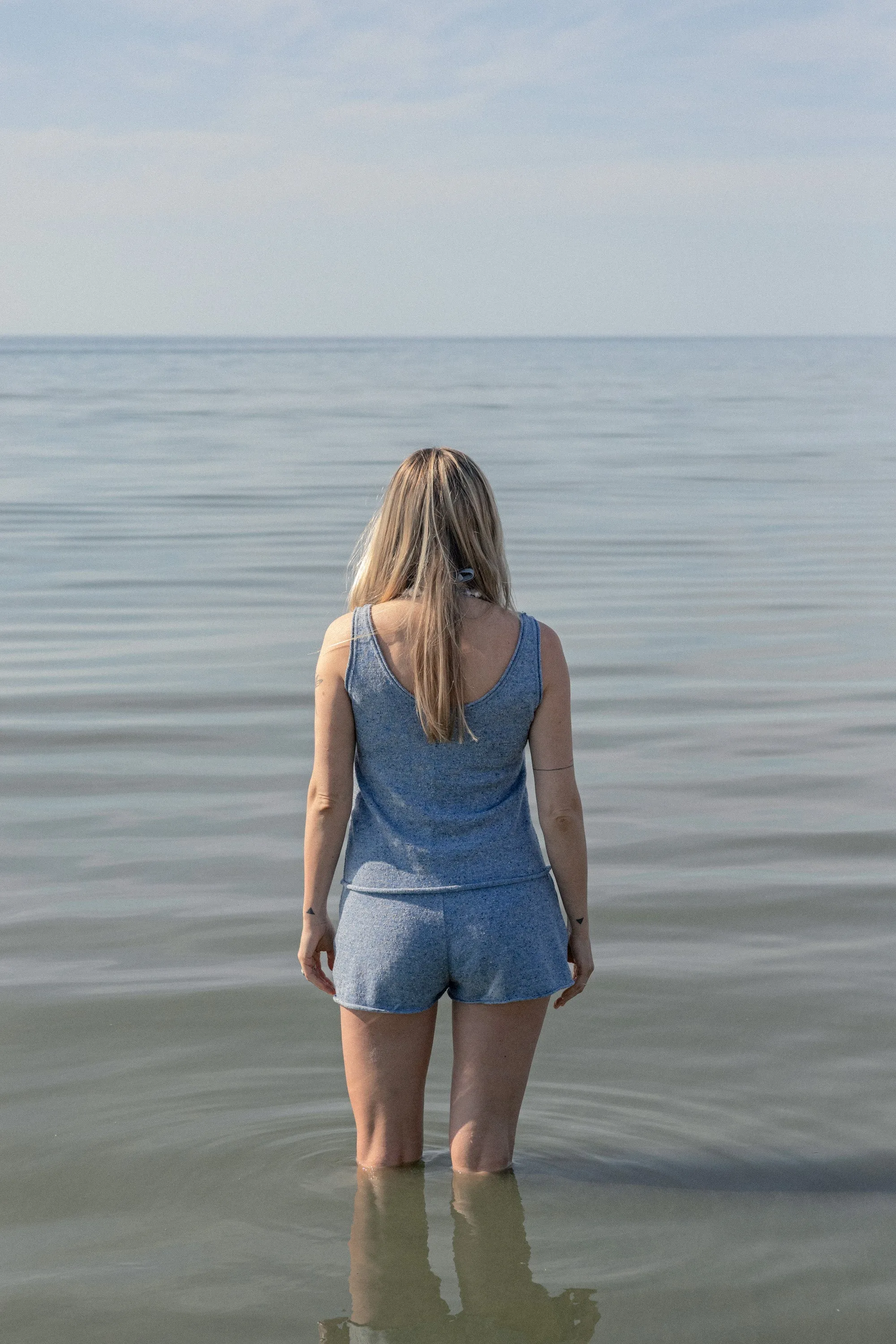 Sabbia Tank Top And Shorts Set Light Blue sold by Ivalo.com product image thumbnail 3