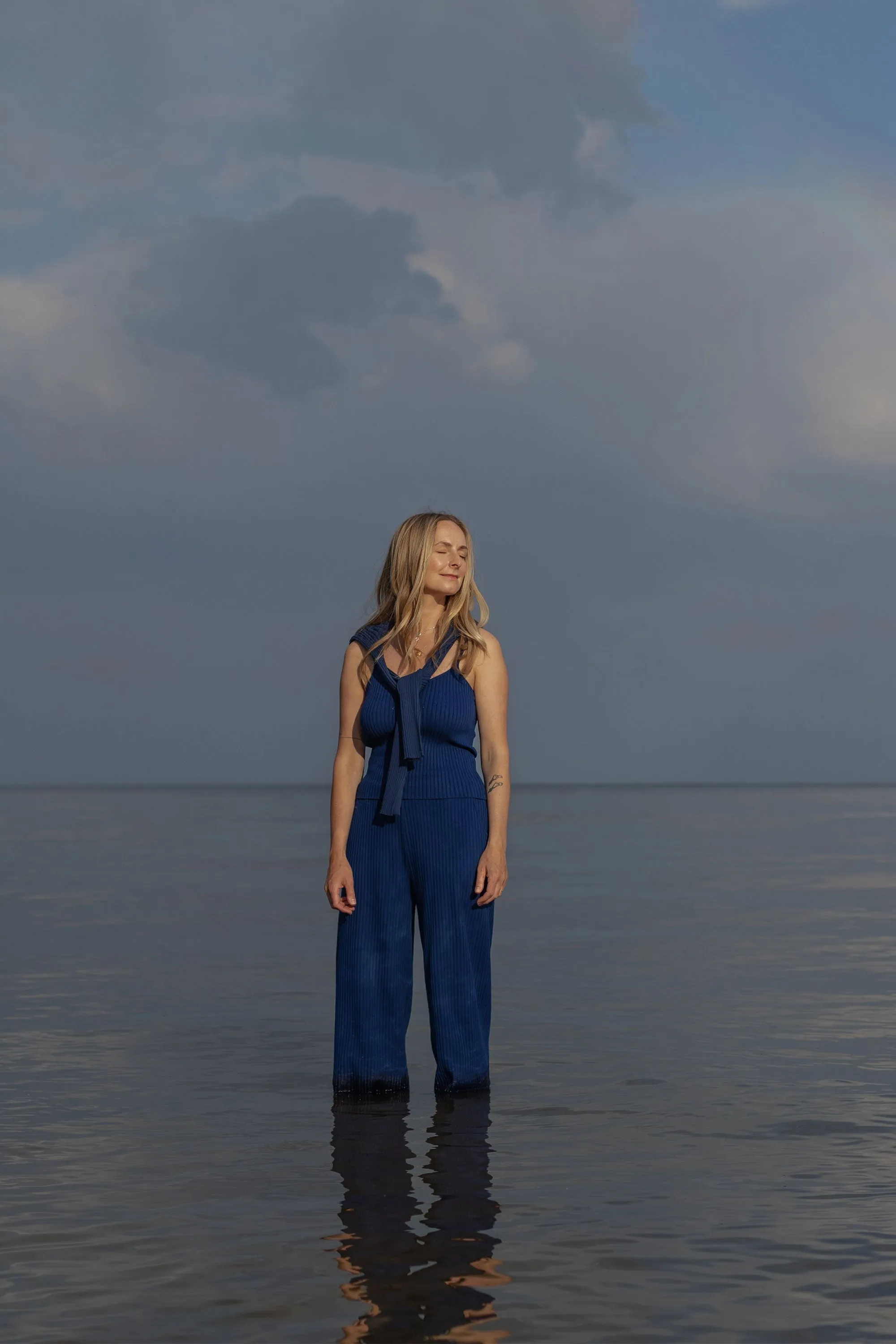 Vera Ribbed Pants Navy sold by Ivalo.com product image thumbnail 3