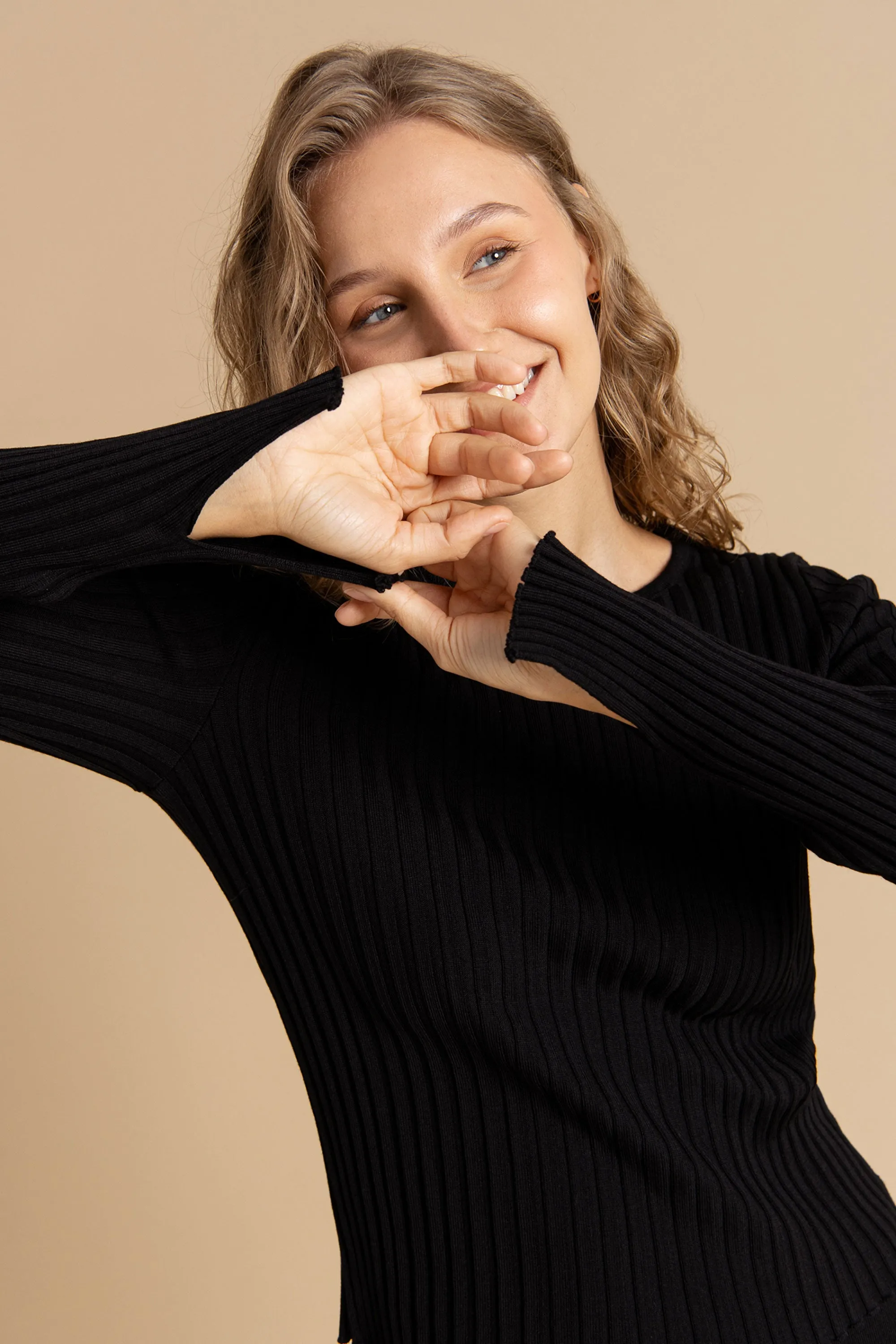 Brera Merino Long-Sleeve Top Black sold by Ivalo.com product image thumbnail 4