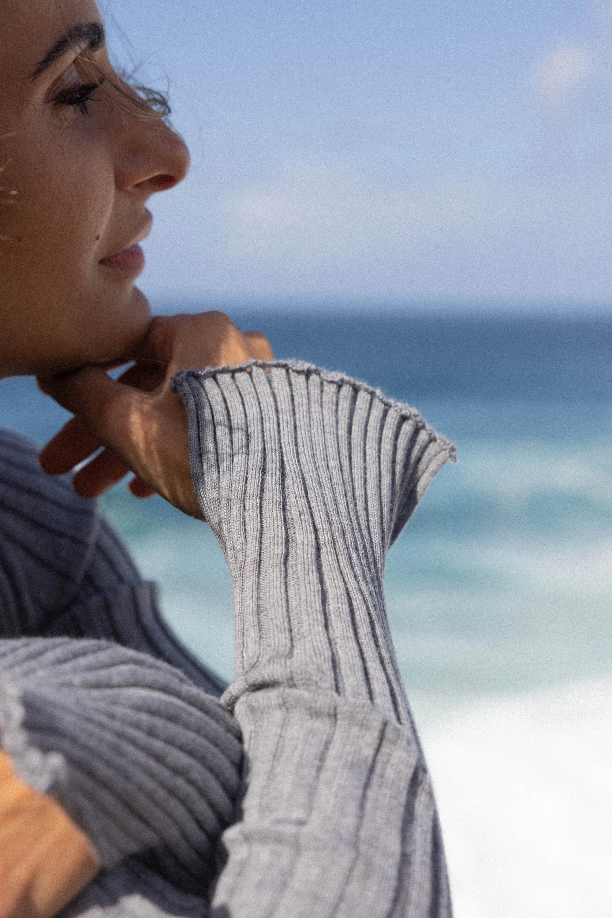 Brera Merino Long-Sleeve Top Light Grey sold by Ivalo.com product image thumbnail 4