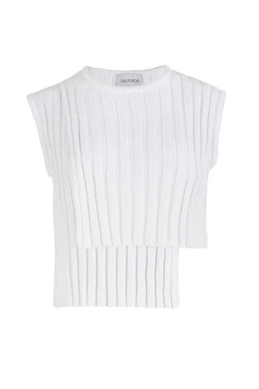 Nuovo Asymmetric Top White sold by Ivalo.com