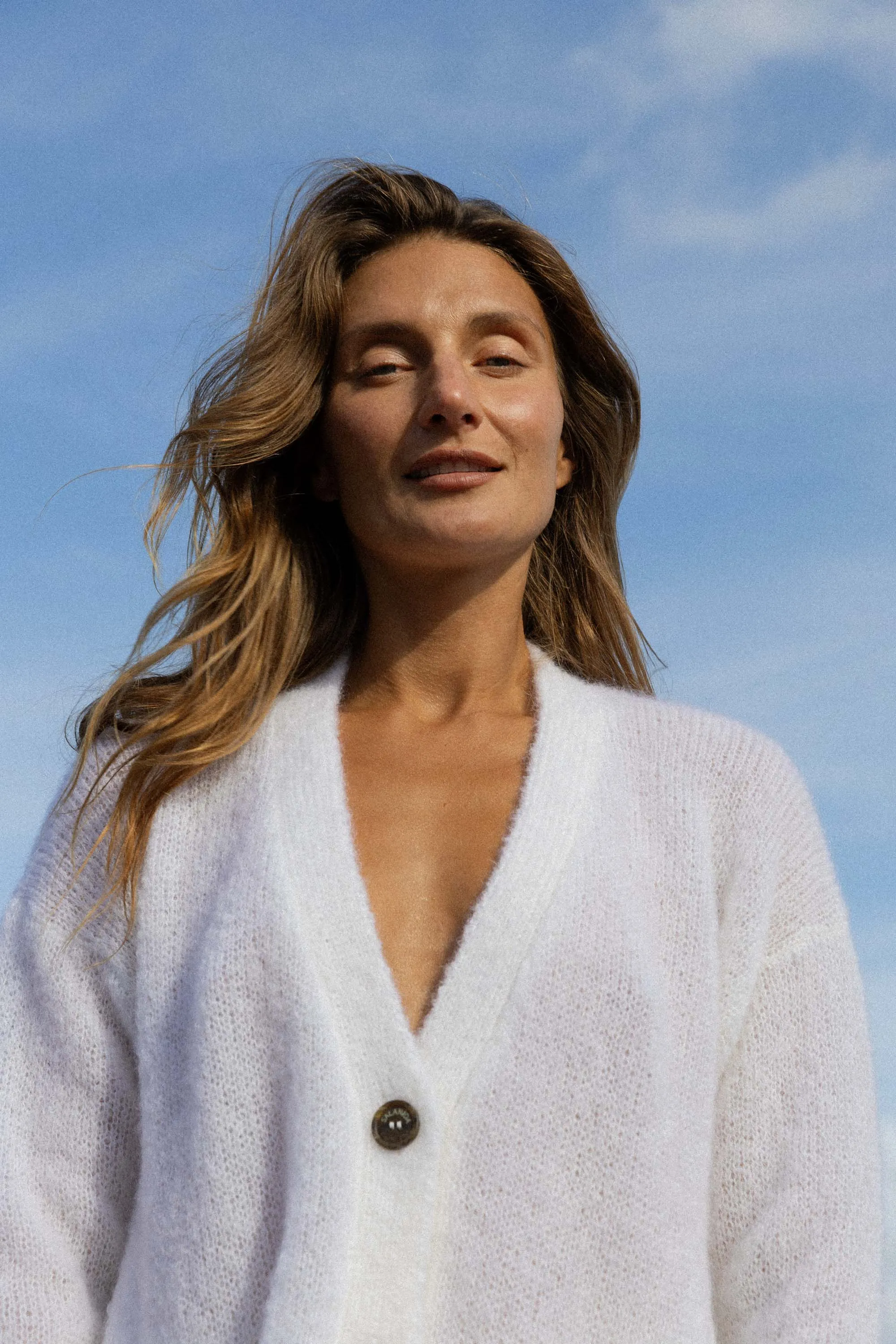 Melody Mohair Cardigan White sold by Ivalo.com product image thumbnail 4