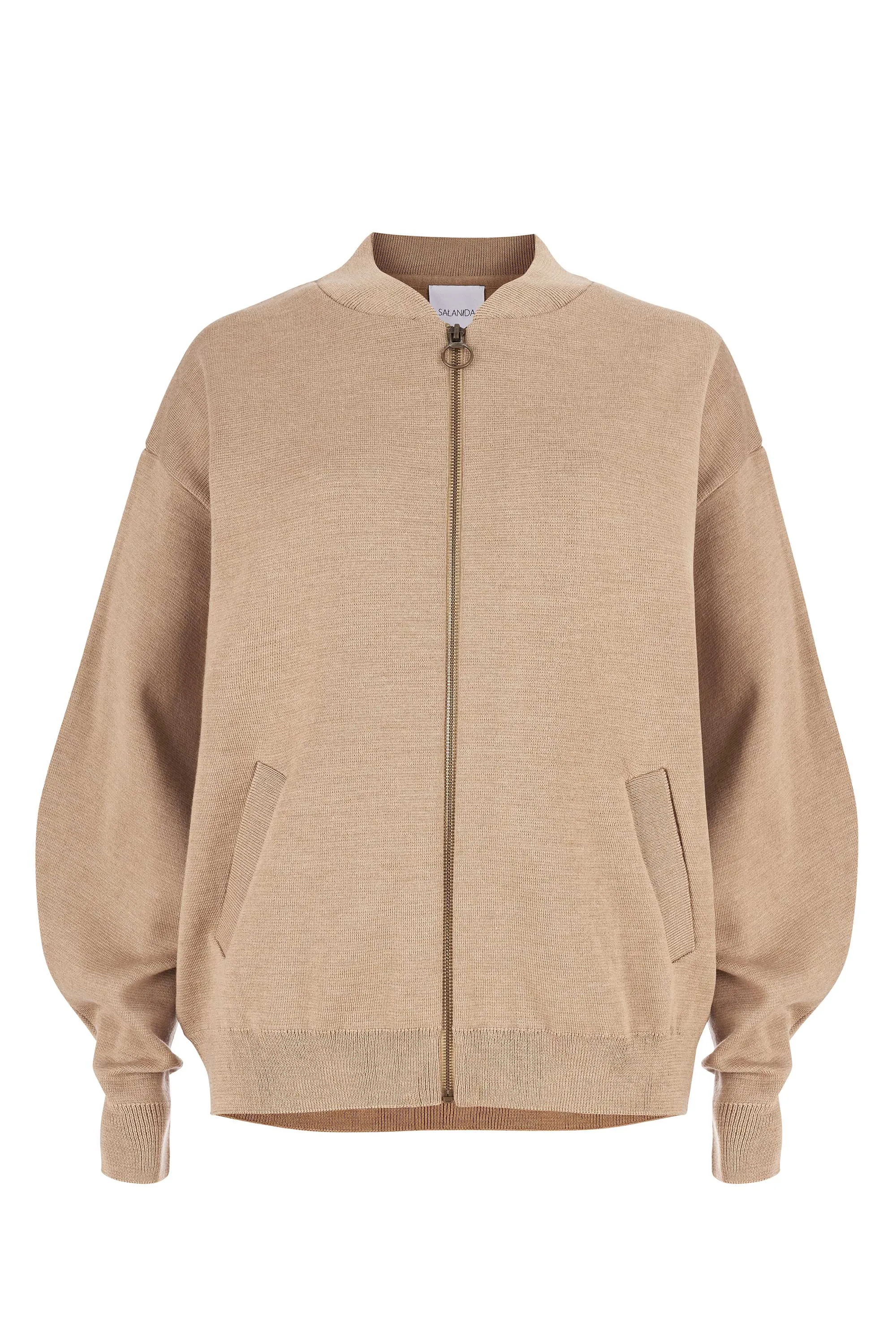 Onda Merino Bomber Jacket Beige sold by Ivalo.com