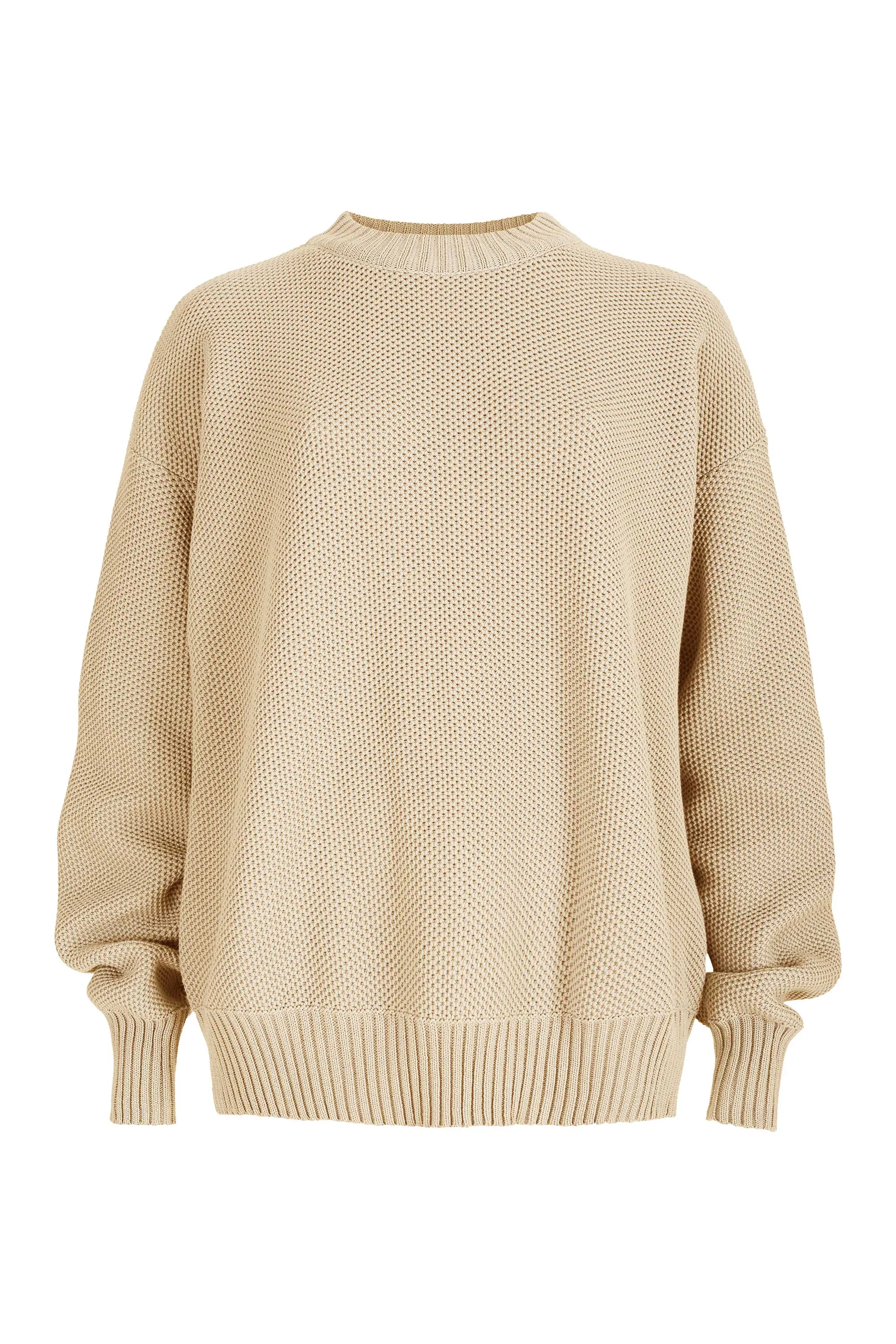 Honeycomb Unisex Jumper Sand sold by Ivalo.com
