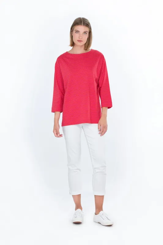 Ulpukka Shirt Striped Orange Pink sold by Ivalo.com