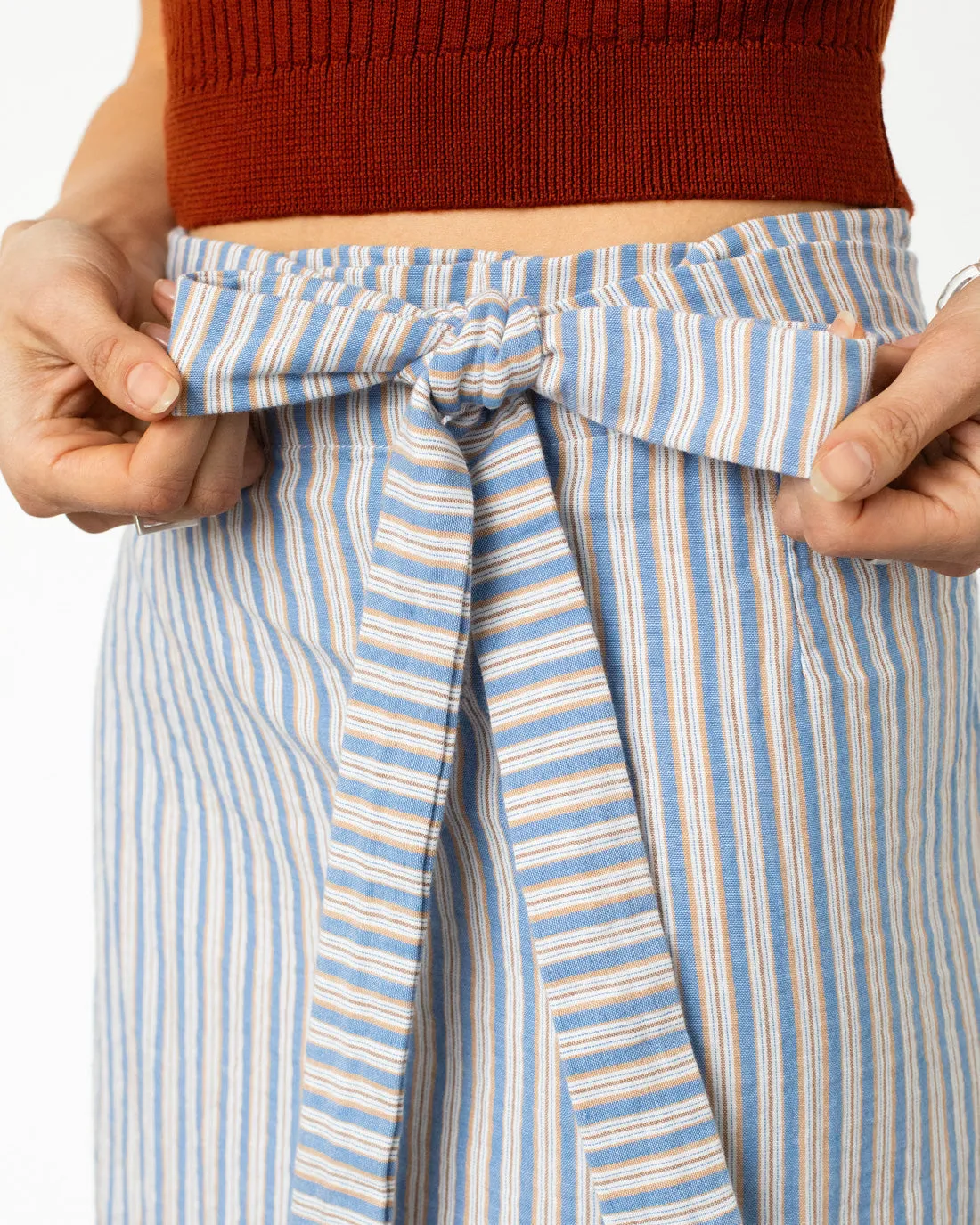 Wrap Skirt Multicolor Striped sold by Ivalo.com product image thumbnail 5