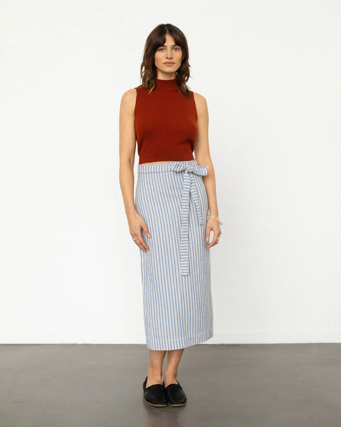 Wrap Skirt Multicolor Striped sold by Ivalo.com product image thumbnail 4