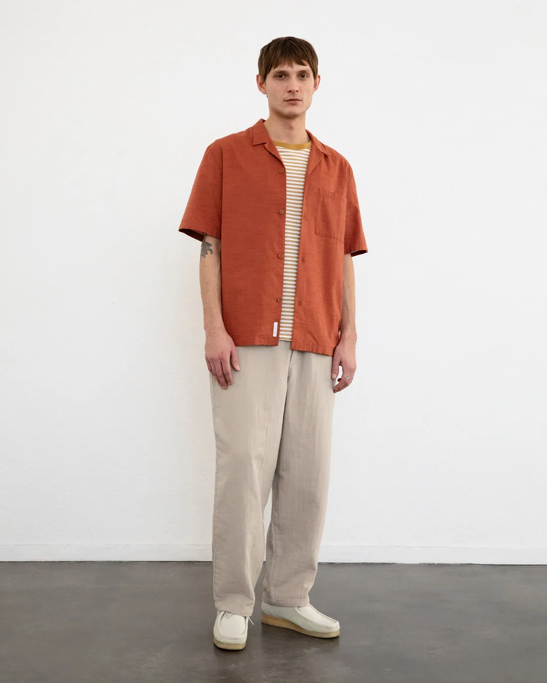 Bowling Shirt Dusty Red sold by Ivalo.com product image thumbnail 2