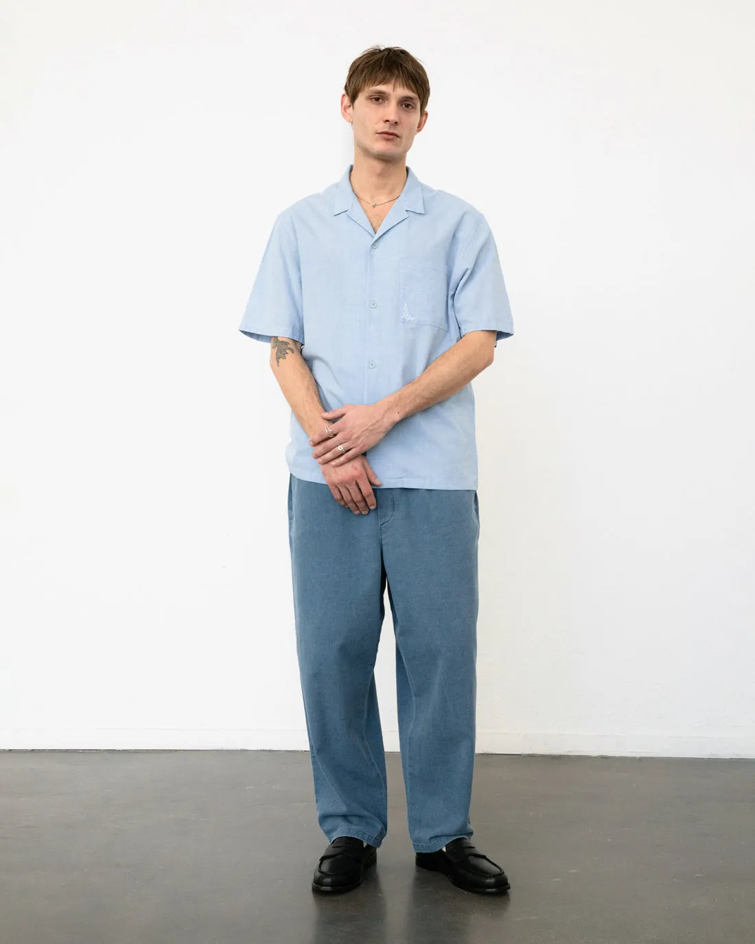 Bowling Shirt Dusty Blue sold by Ivalo.com product image thumbnail 2