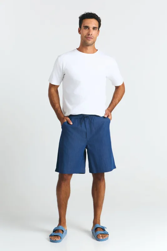 Men's Ometepe Bermuda Shorts Denim sold by Ivalo.com