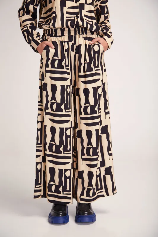 Dadu Pants Jonc Black Print sold by Ivalo.com