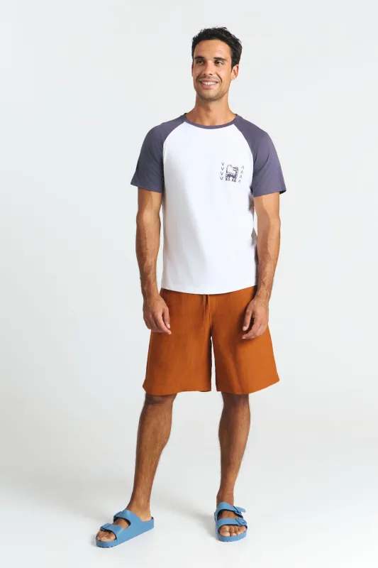 Men's Ometepe Bermuda Shorts Clay sold by Ivalo.com