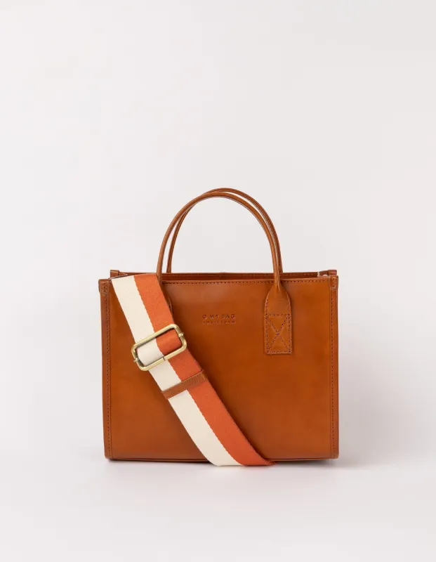 Jackie Midi Bag Classic Leather Cognac sold by Ivalo.com