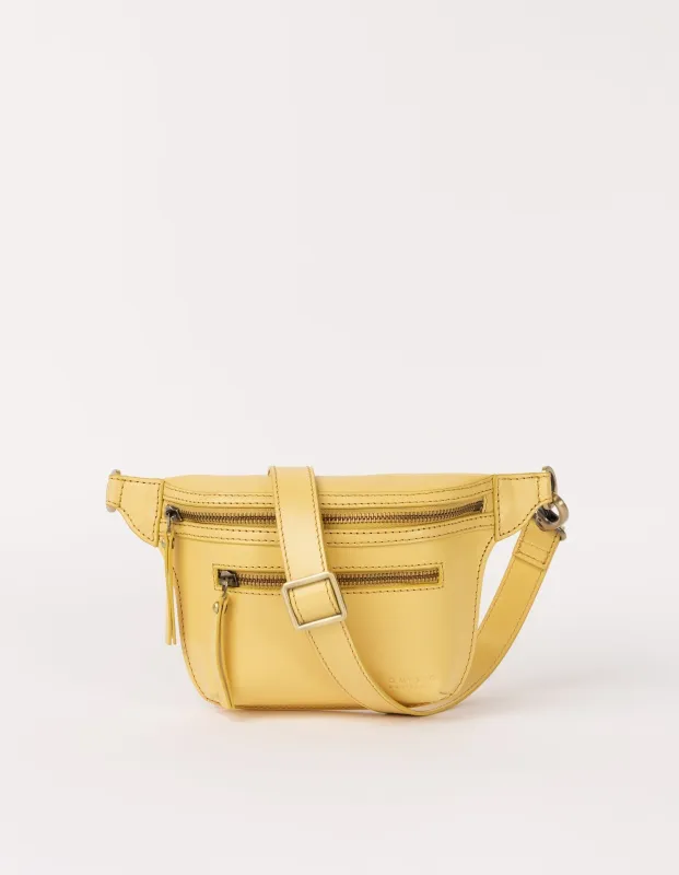 Beck's Bum Bag Classic Leather Butter Yellow sold by Ivalo.com