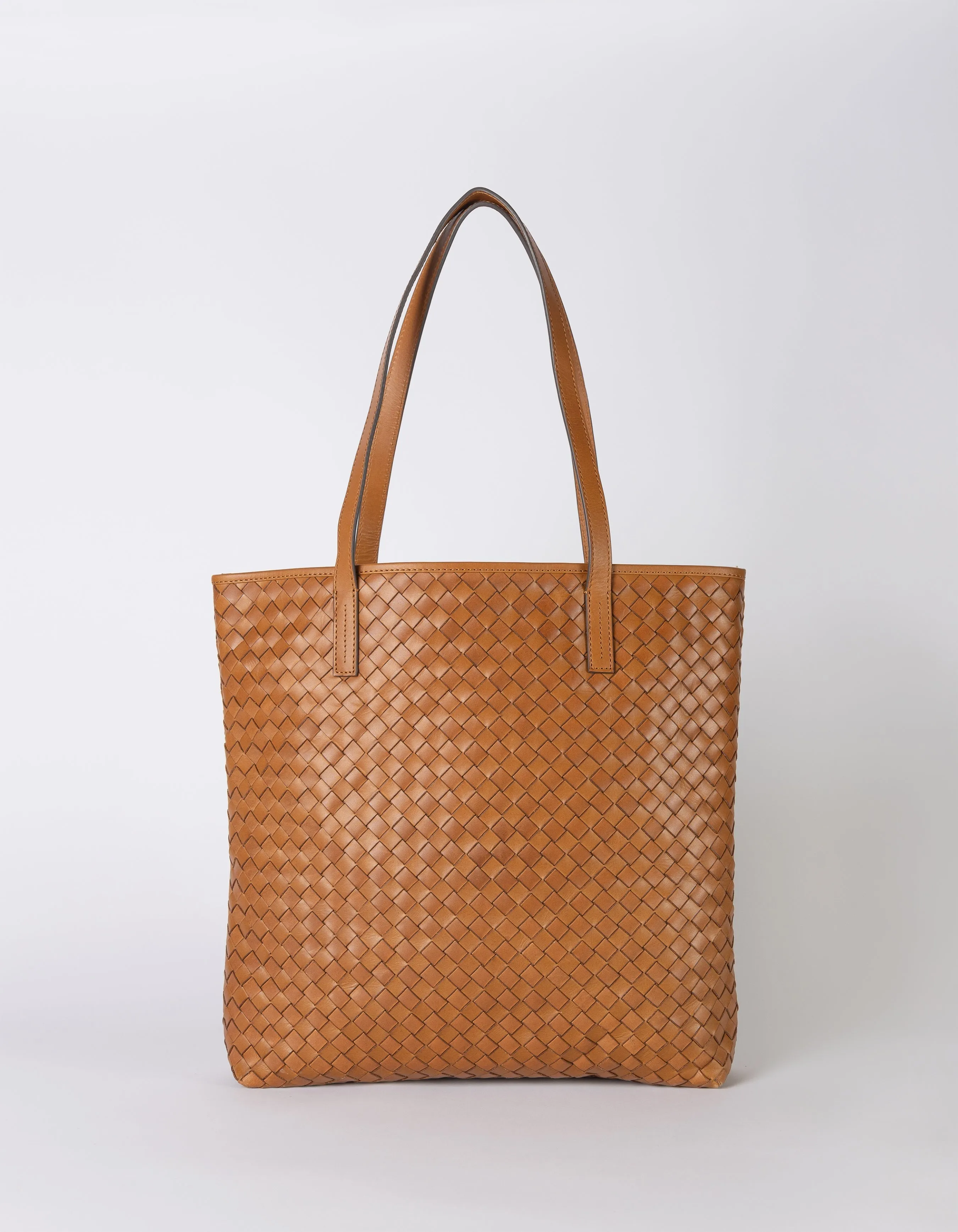 Georgia Cognac Woven Classic Leather sold by Ivalo.com product image thumbnail 3