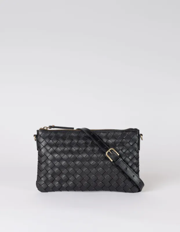 Lexi Bag Woven Classic Leather Black sold by Ivalo.com