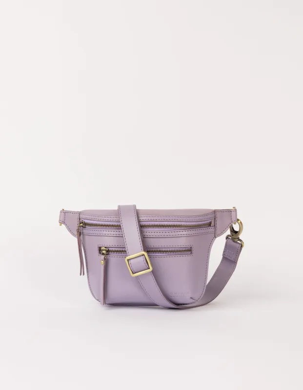 Beck's Bum Bag Classic Leather Lavender sold by Ivalo.com