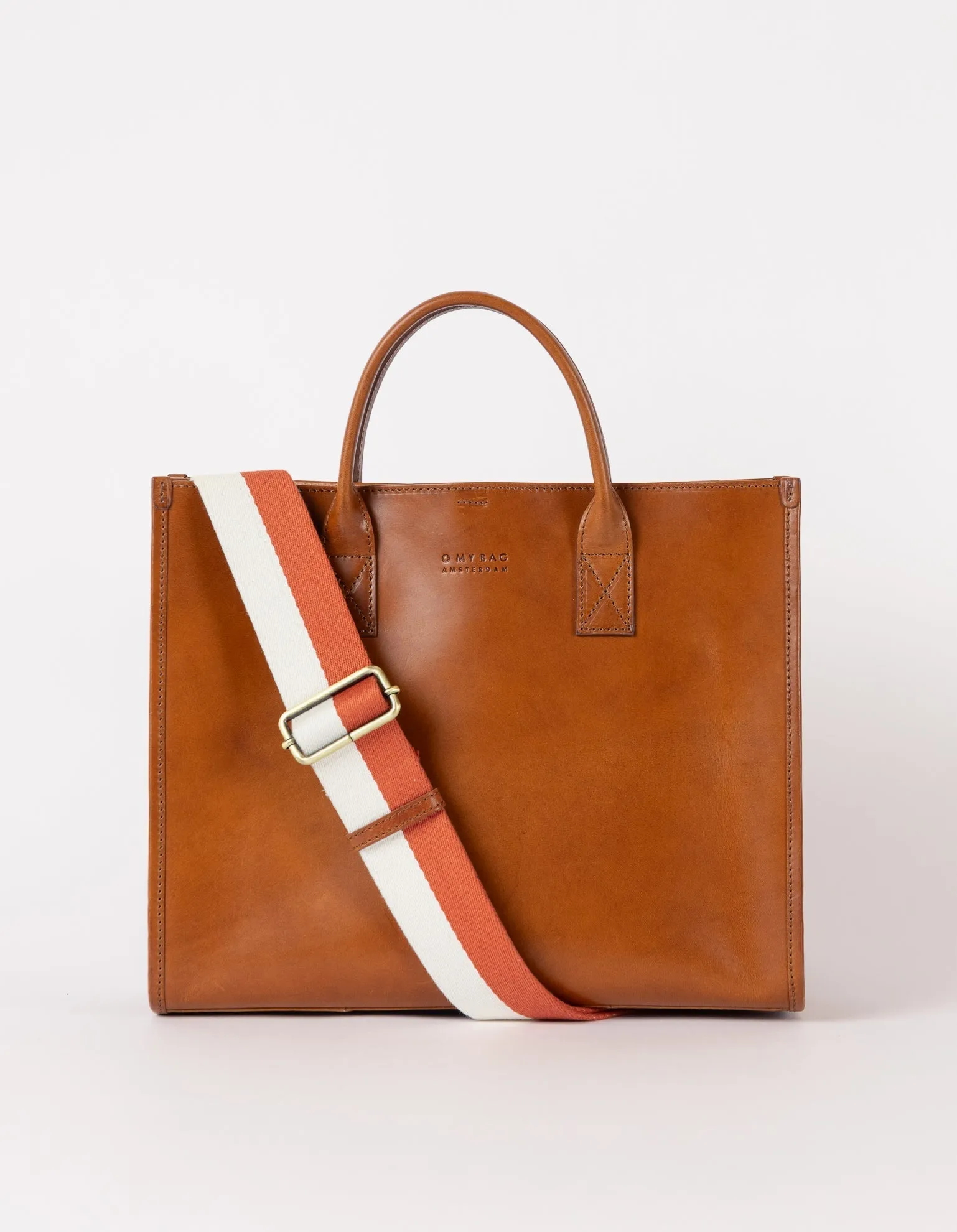 Jackie Classic Leather Bag Cognac Brown sold by Ivalo.com