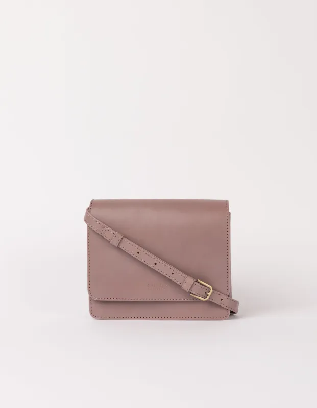 Audrey Mini Bag Classic Leather Pale Mauve sold by Ivalo.com