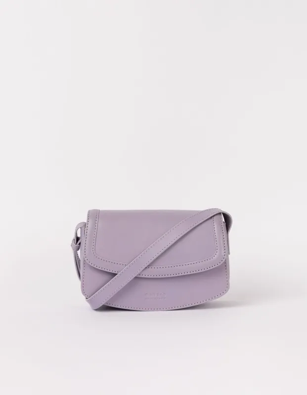 Kendalini Classic Leather Bag Lavender sold by Ivalo.com