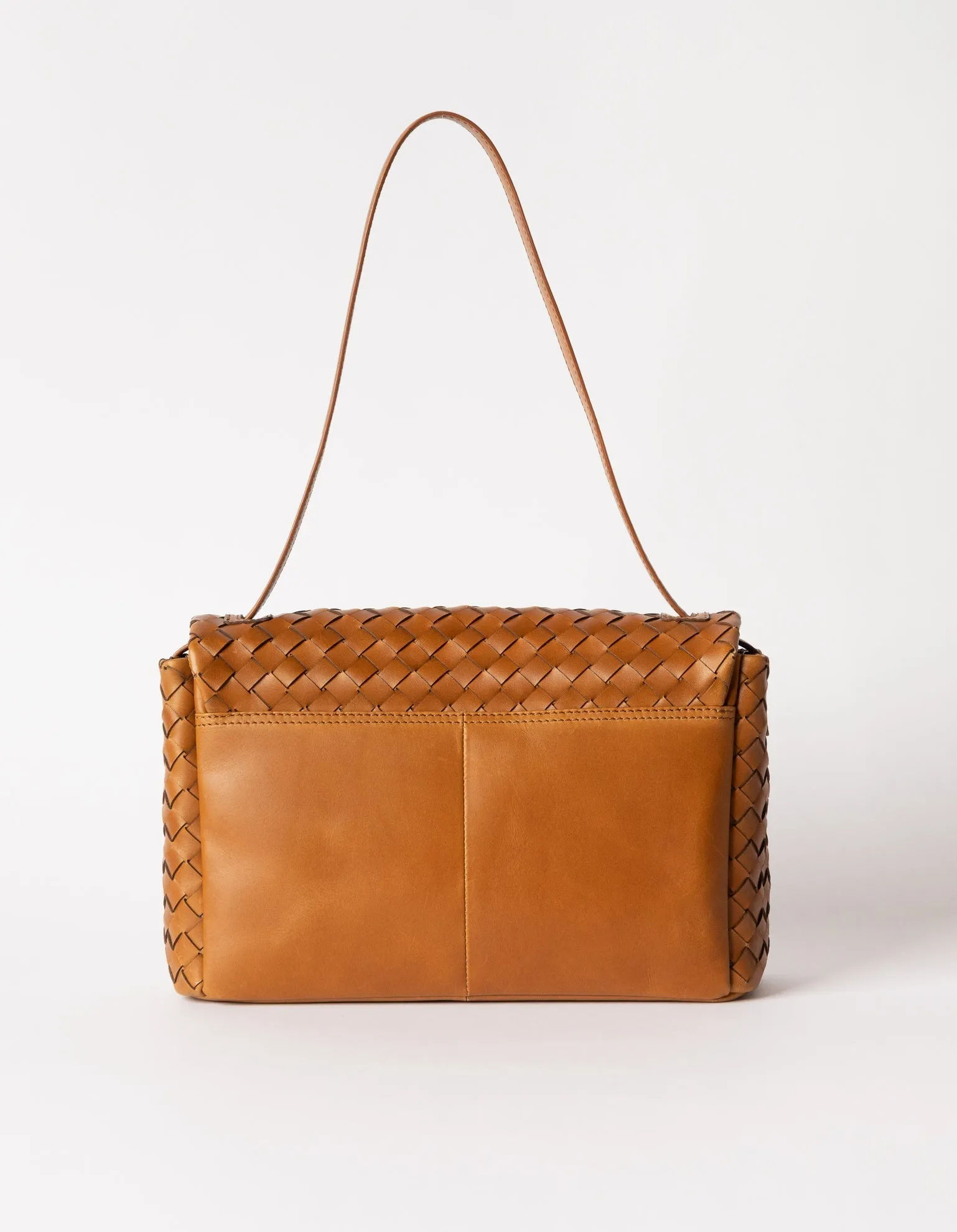 Kenzie Woven Bag Classic Leather Cognac Brown sold by Ivalo.com product image thumbnail 5