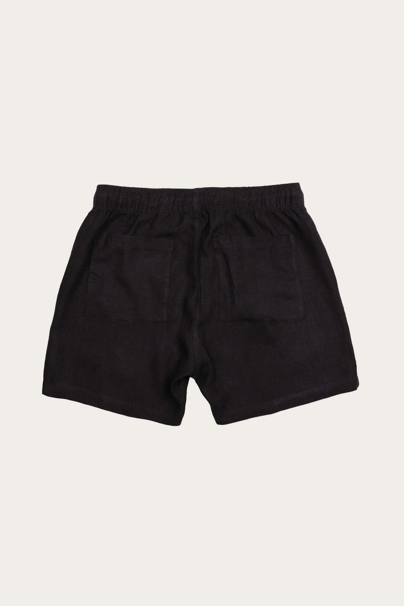 Men's Malibu Linen Shorts Black sold by Ivalo.com product image thumbnail 2
