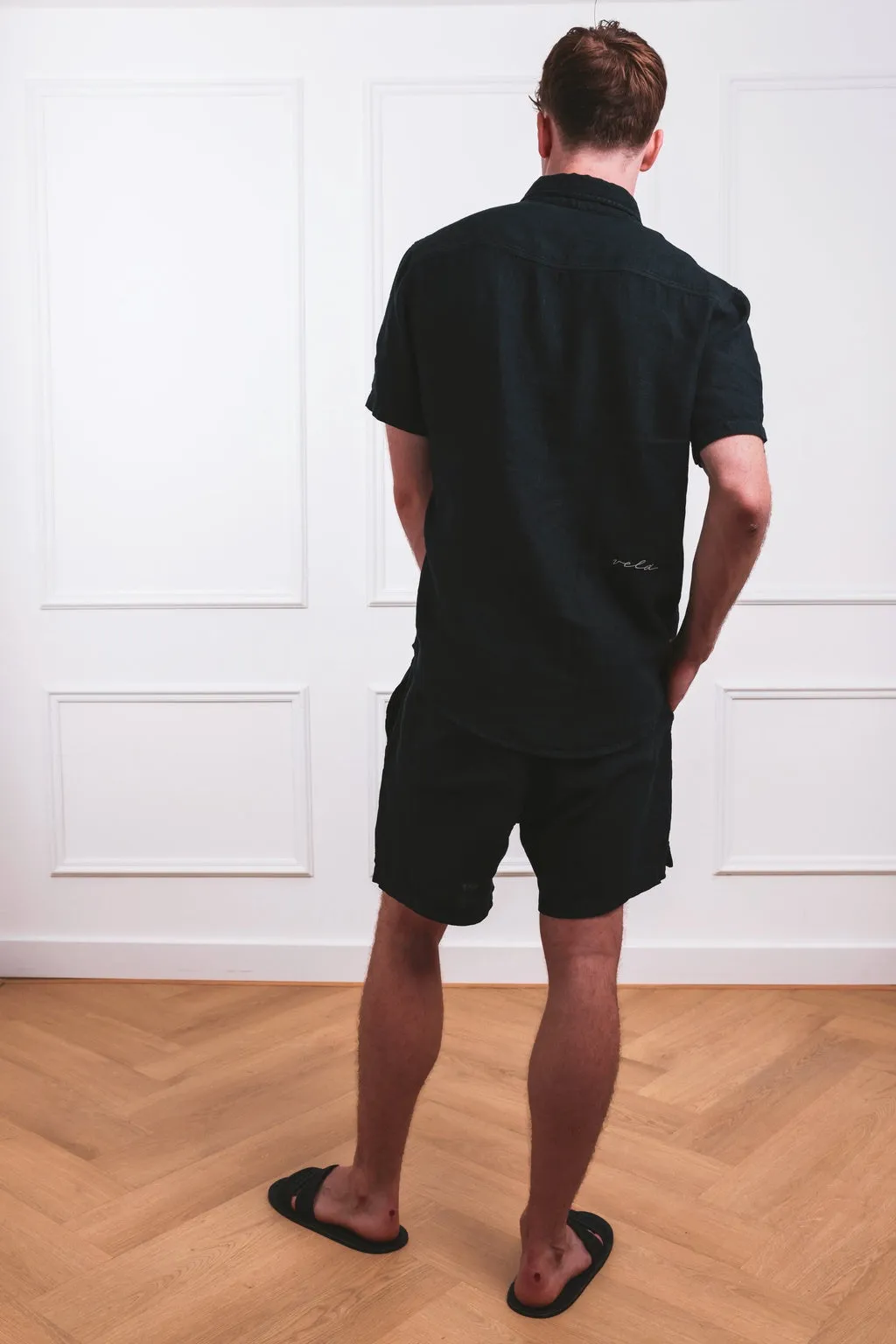 Men's Malibu Linen Shorts Black sold by Ivalo.com product image thumbnail 5