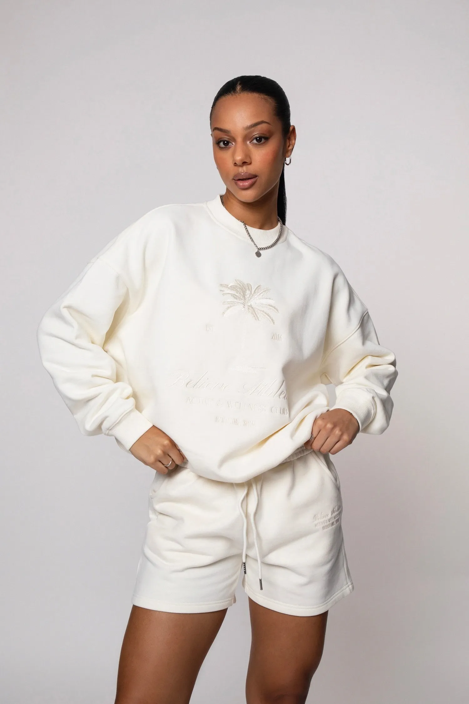 Palms Sweatshirt White sold by Ivalo.com