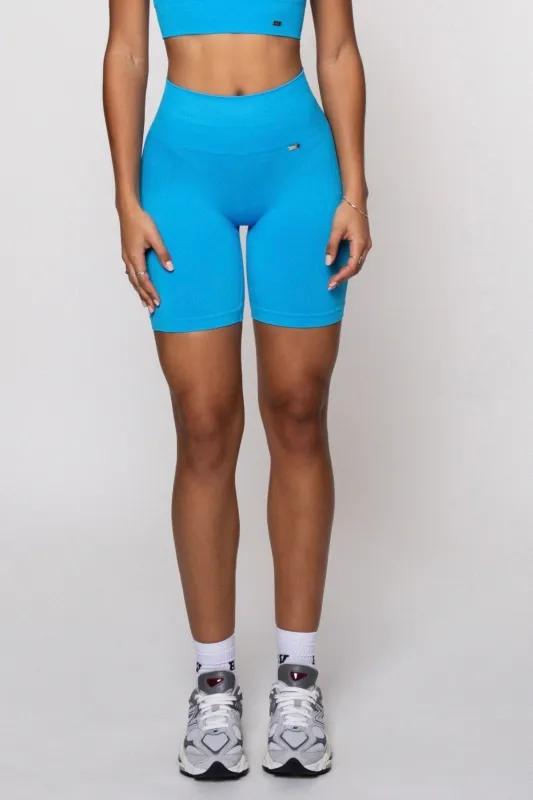 Bliss Push-Up Biker Shorts Malibu Blue sold by Ivalo.com