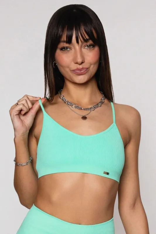 Skin Sports Bra Mint sold by Ivalo.com