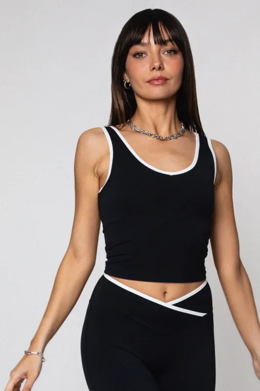 Ace Crop Top Black sold by Ivalo.com
