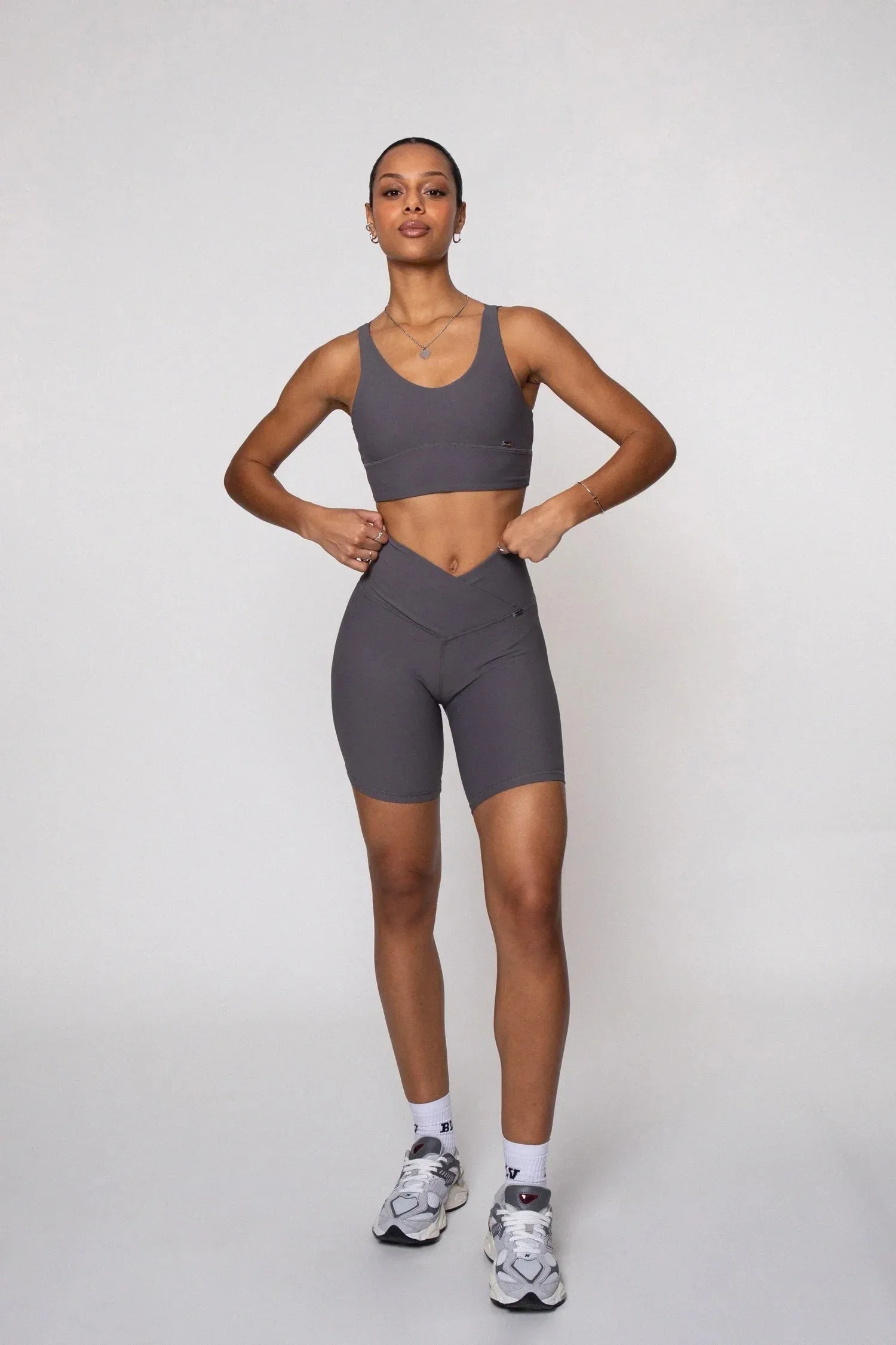 West Biker Shorts Stone Grey sold by Ivalo.com product image thumbnail 2