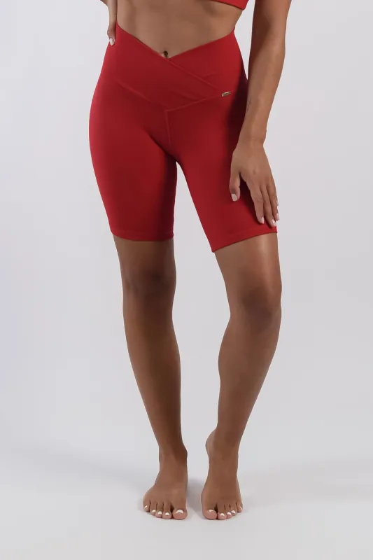 West Biker Shorts Red sold by Ivalo.com