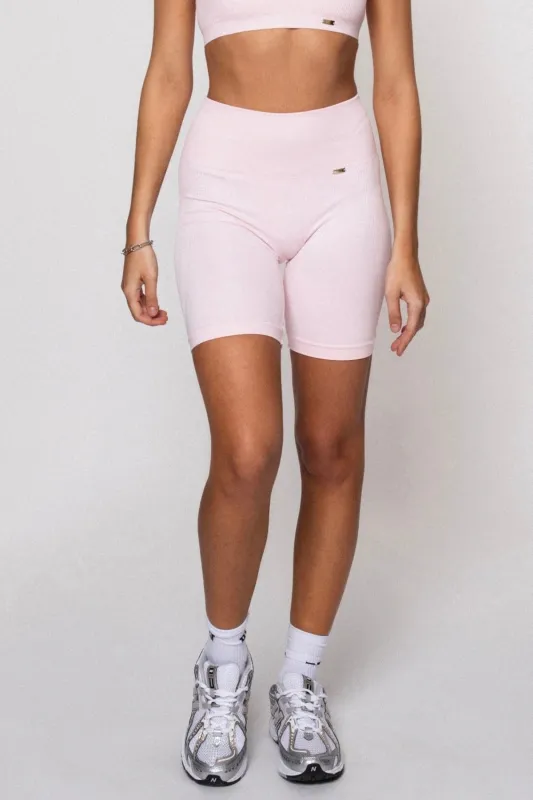Bliss Push-Up Biker Shorts Light Pink sold by Ivalo.com