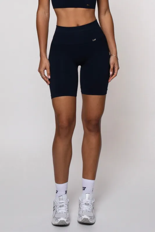 Bliss Push-Up Biker Shorts Navy sold by Ivalo.com