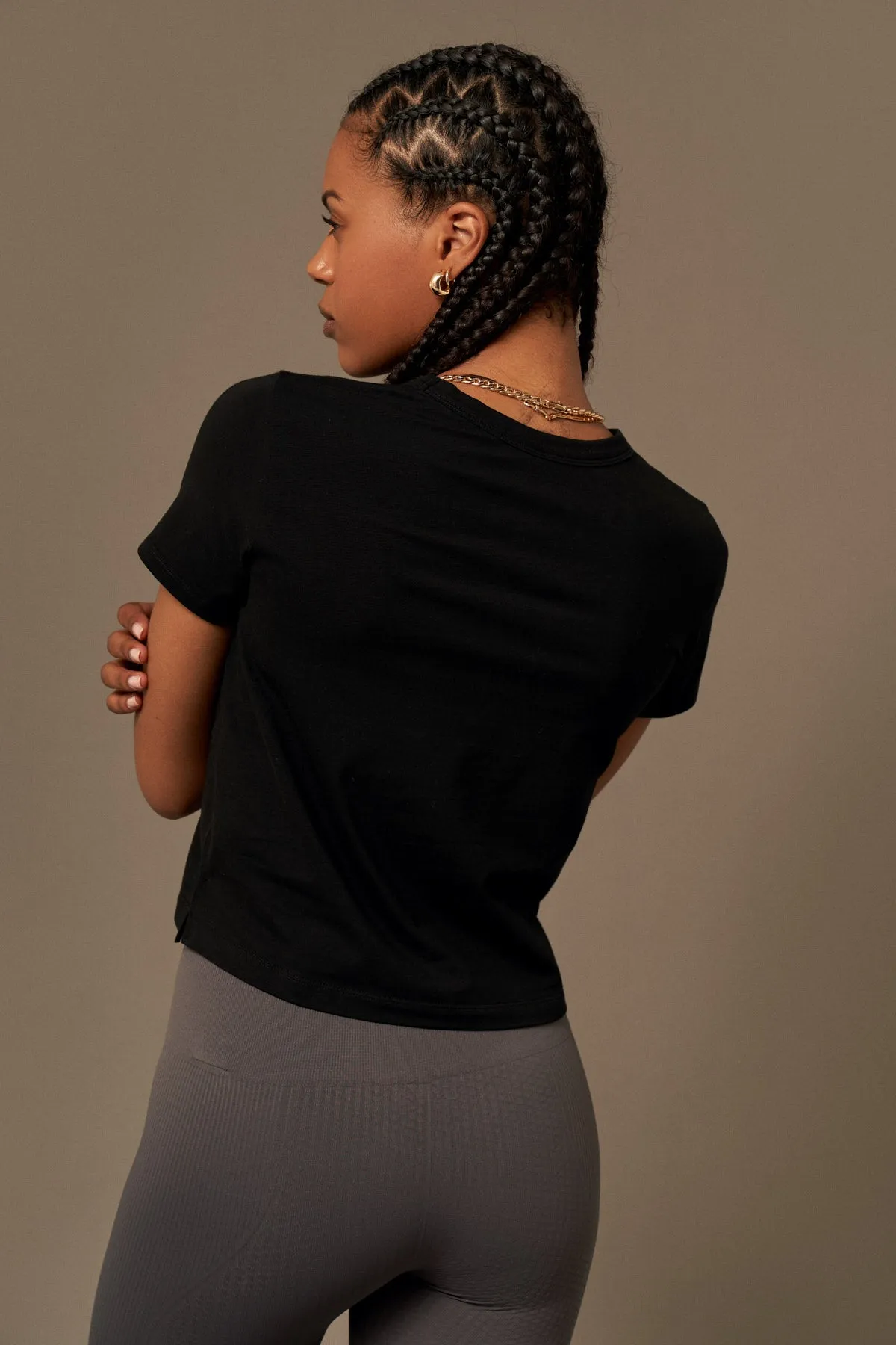 Sophisti-Simple T-Shirt Black sold by Ivalo.com product image thumbnail 2