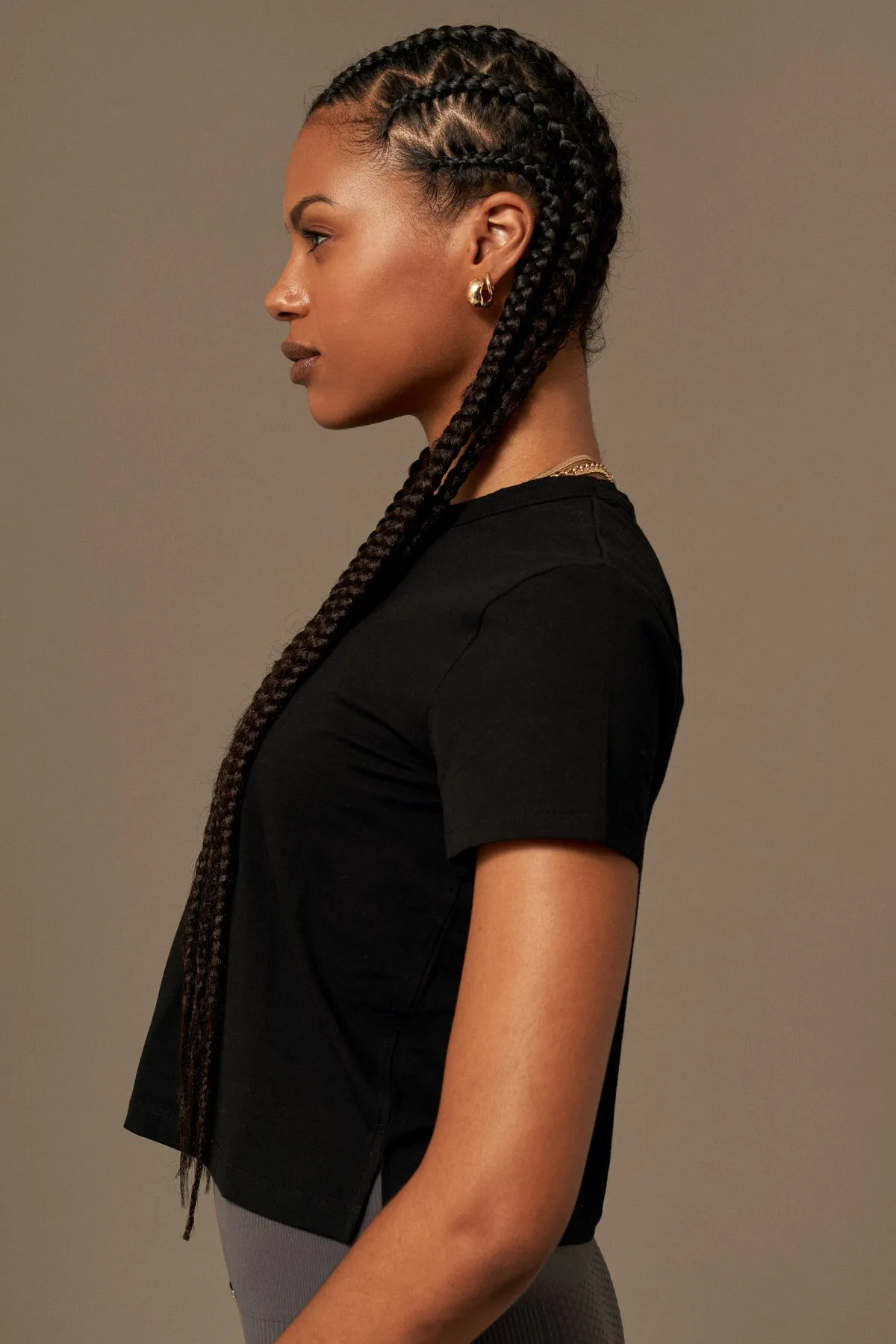 Sophisti-Simple T-Shirt Black sold by Ivalo.com product image thumbnail 3