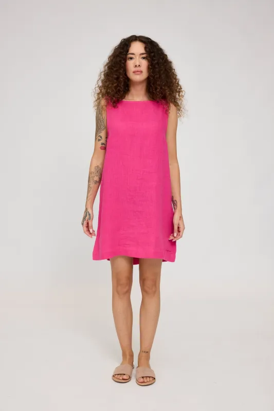 A-Shape Linen Dress sold by Ivalo.com