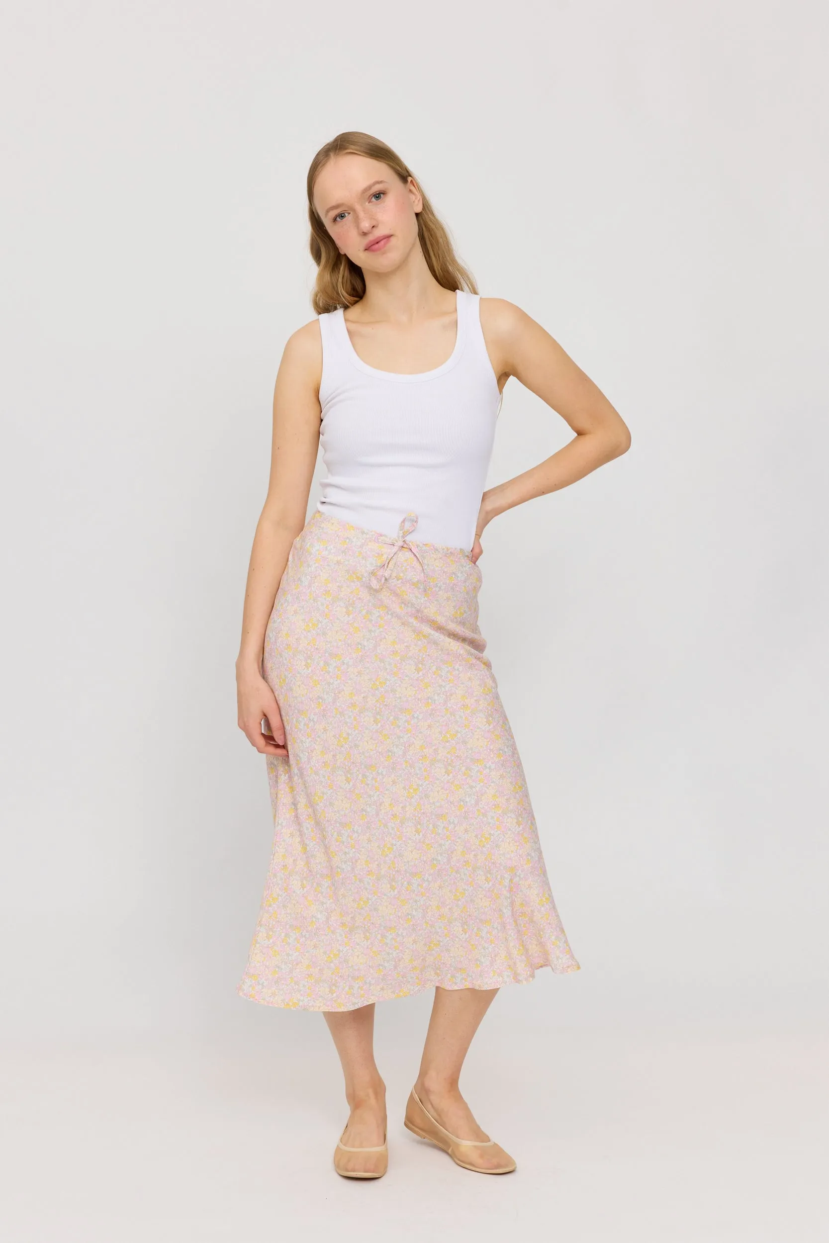 Printed Bias-Cut Skirt sold by Ivalo.com product image thumbnail 4