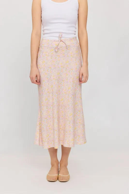 Printed Bias-Cut Skirt sold by Ivalo.com