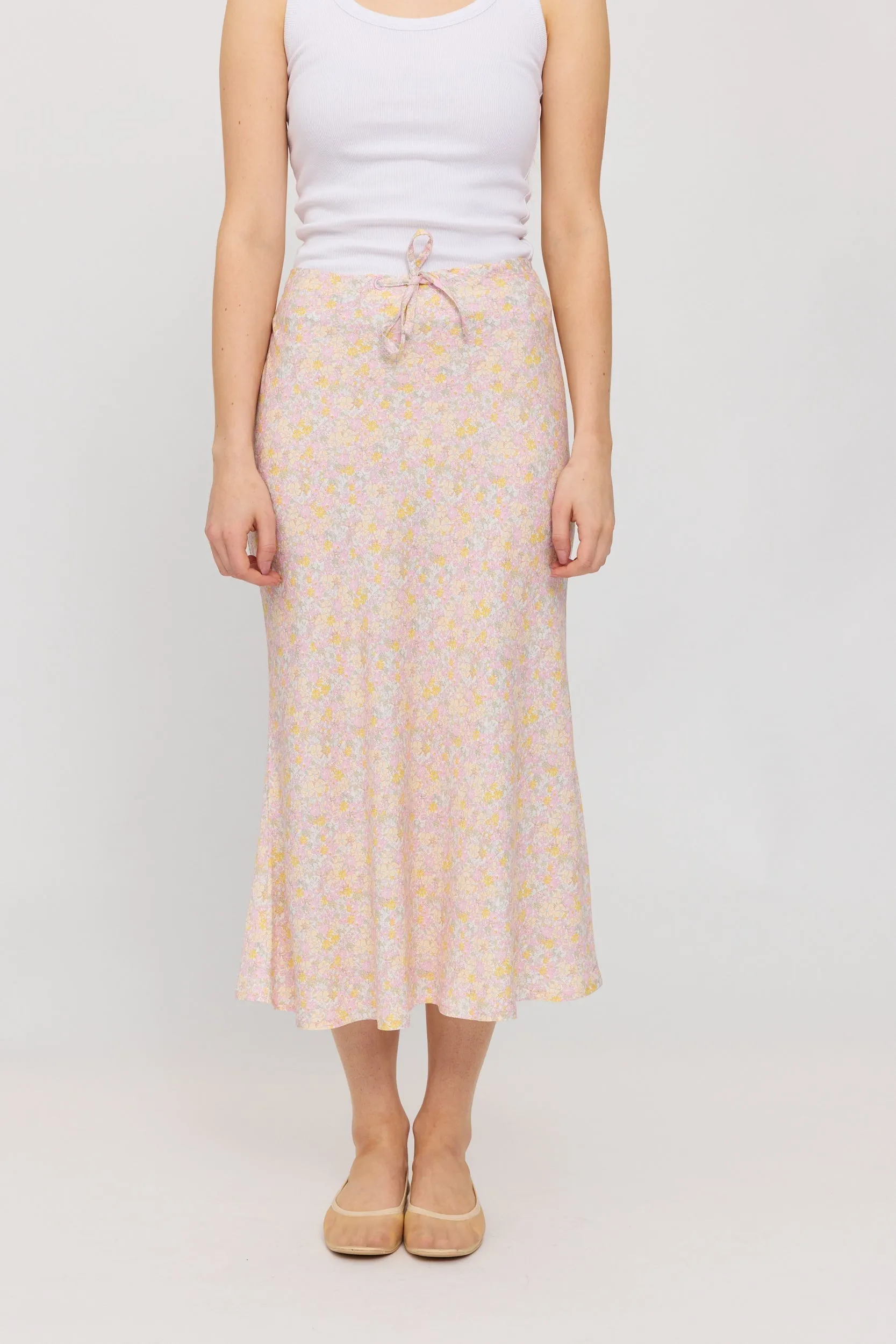 Printed Bias-Cut Skirt sold by Ivalo.com