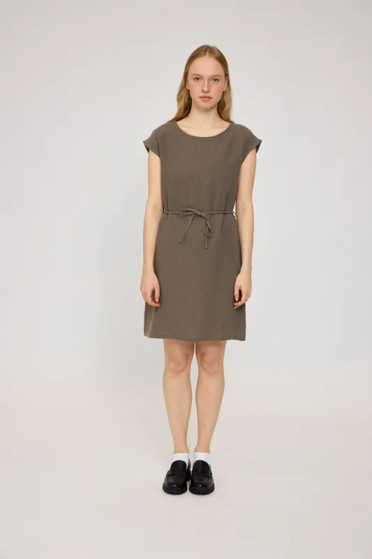 Linen Mini Dress sold by Ivalo.com