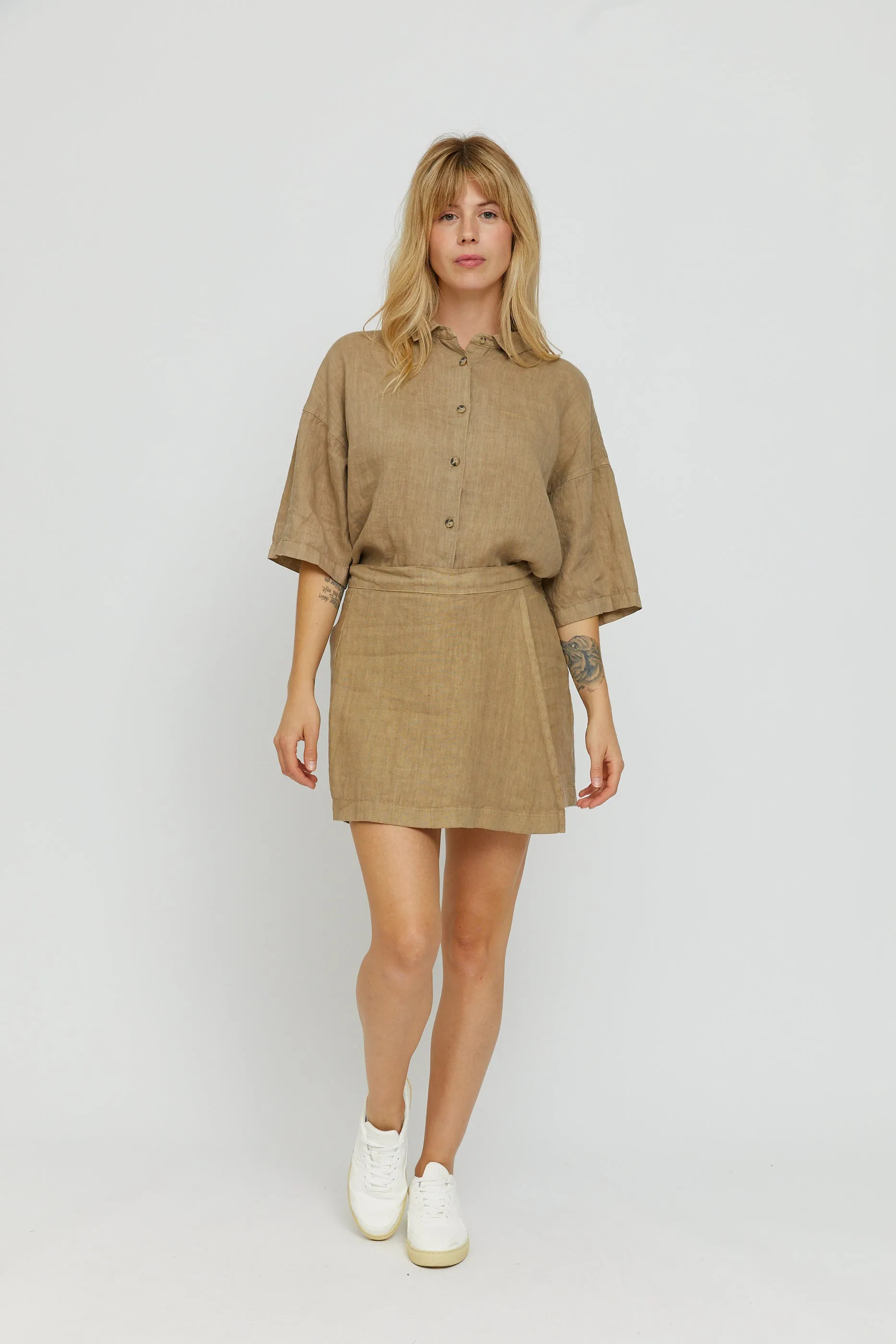 Ninette Linen Skort sold by Ivalo.com product image thumbnail 4
