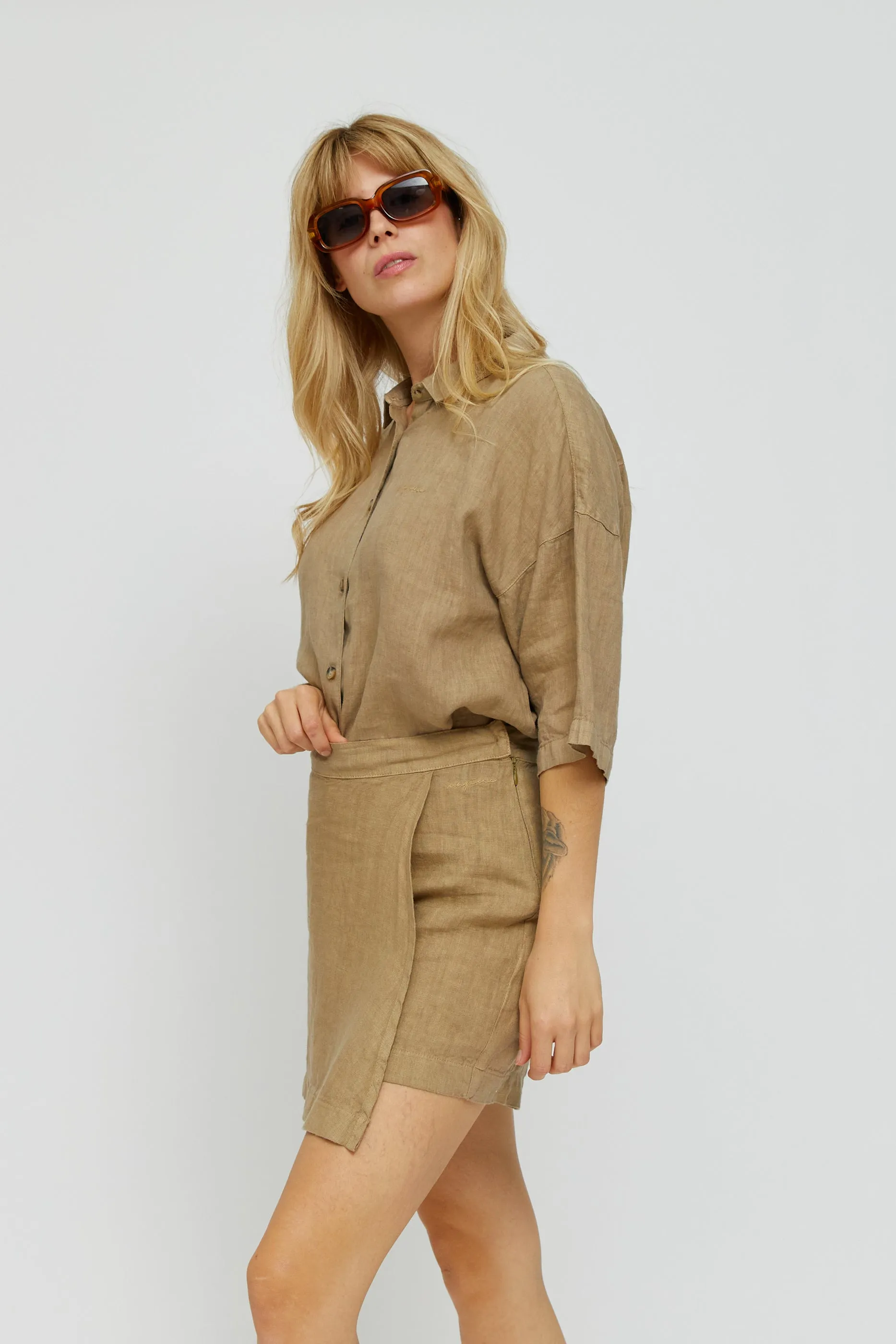 Ninette Linen Skort sold by Ivalo.com product image thumbnail 5