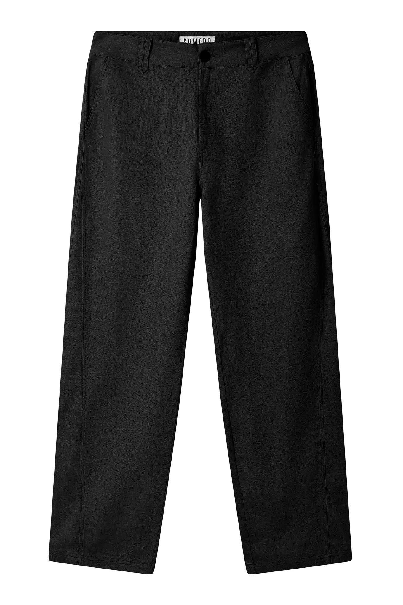 Makulu Linen/Cotton Trousers Black sold by Ivalo.com product image thumbnail 2