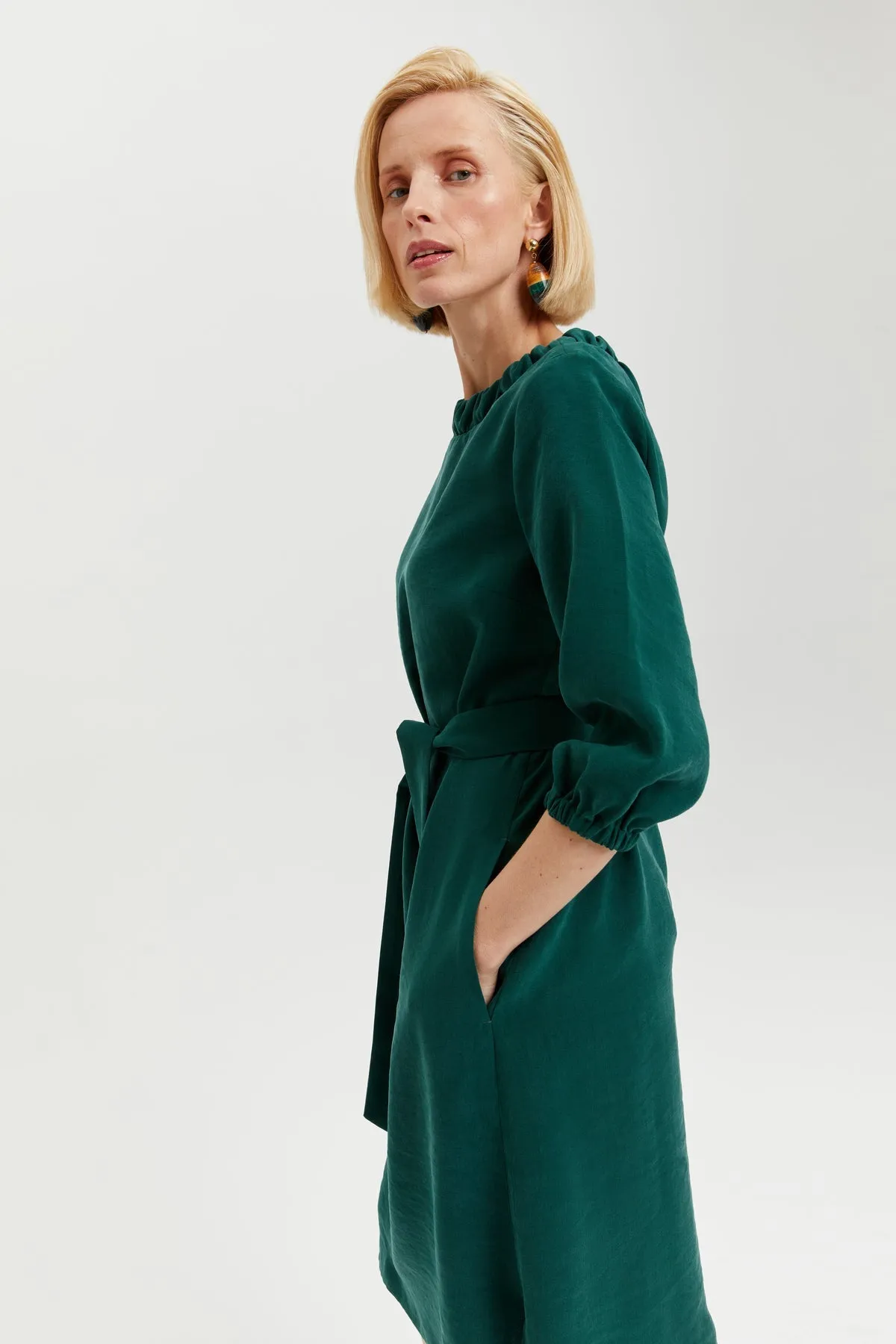 Celine Dress Dark Green sold by Ivalo.com product image thumbnail 4