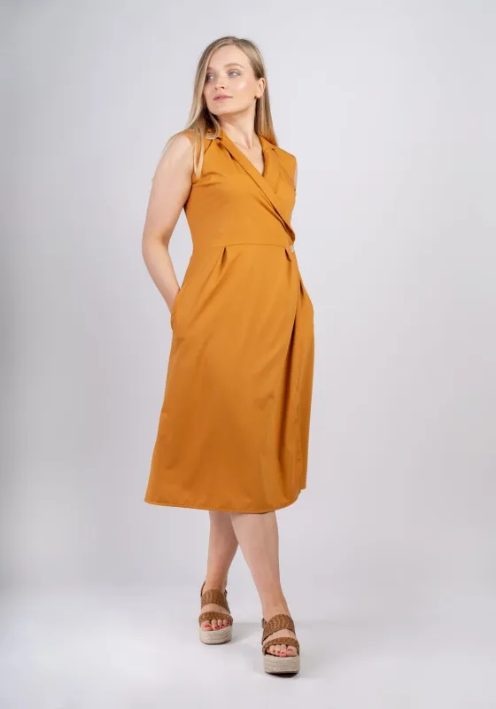 Sara Dress Orange sold by Ivalo.com